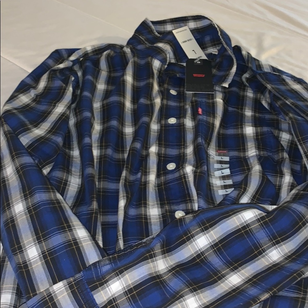 Plaid Button down shirt